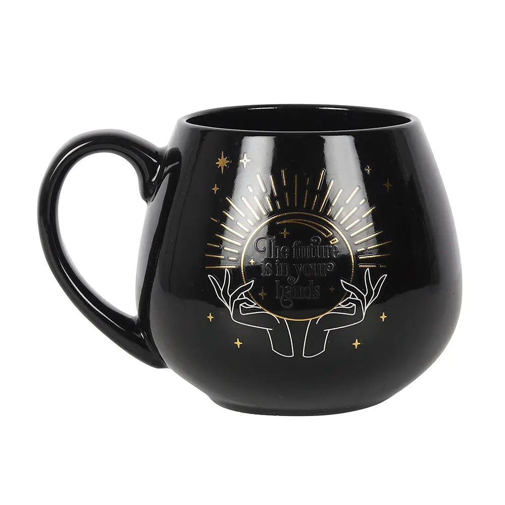 Black Fortune Teller Colour Changing Mug - Satin & Sox