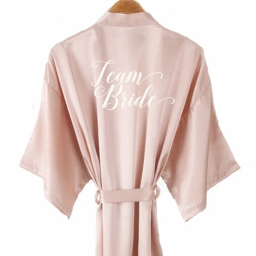 Champagne Bridal Party Robes