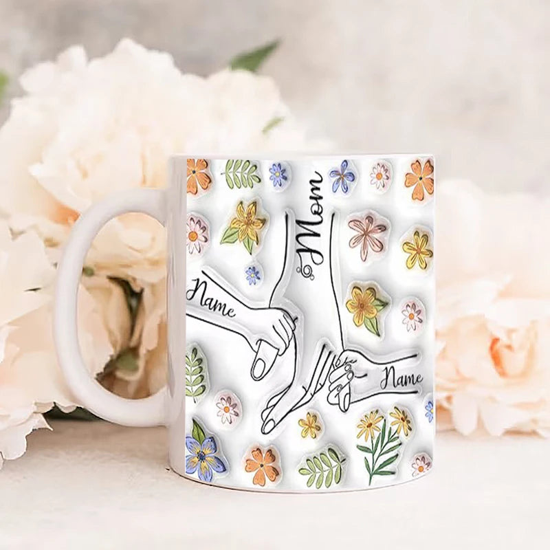 Personalized Mother's Coffee Mug - Satin & Sox