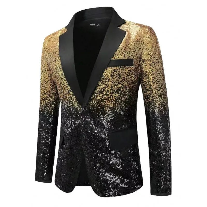 Sequin Tuxedo Jacket for Men -.