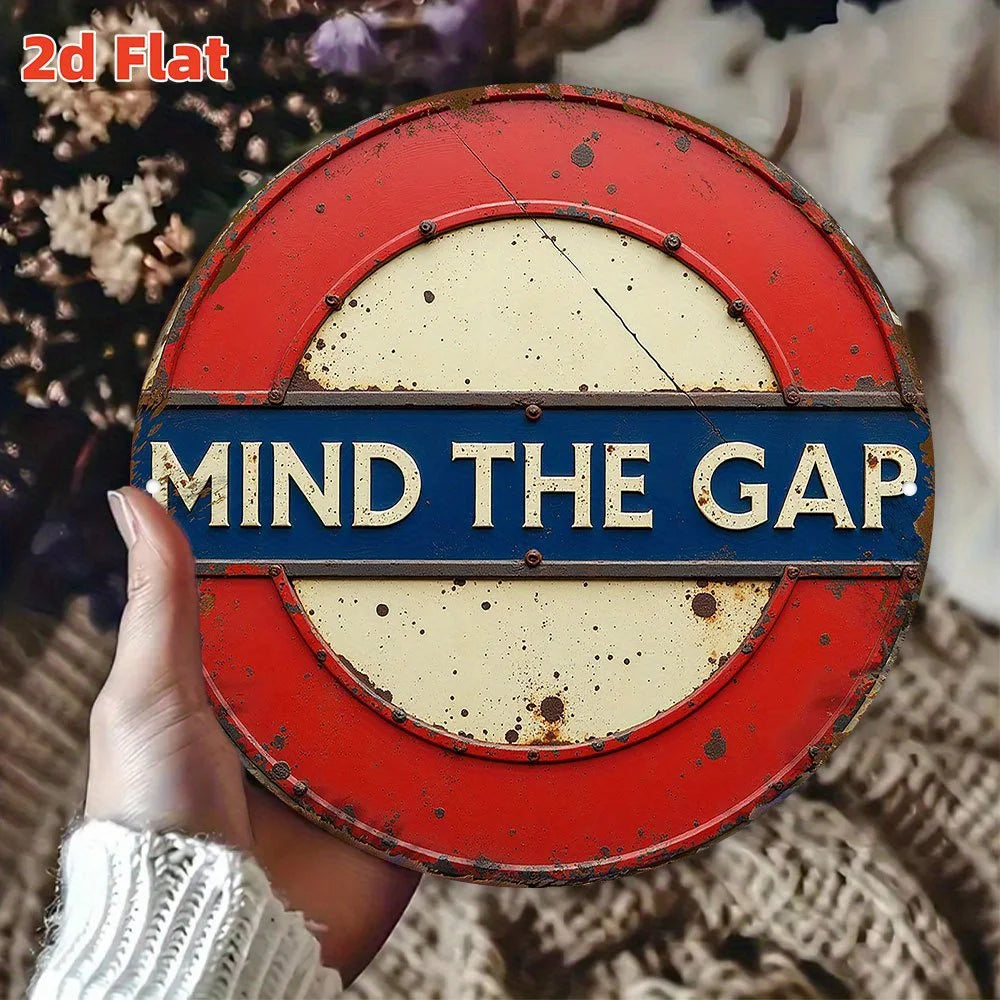 Vintage Style London Underground Plaque