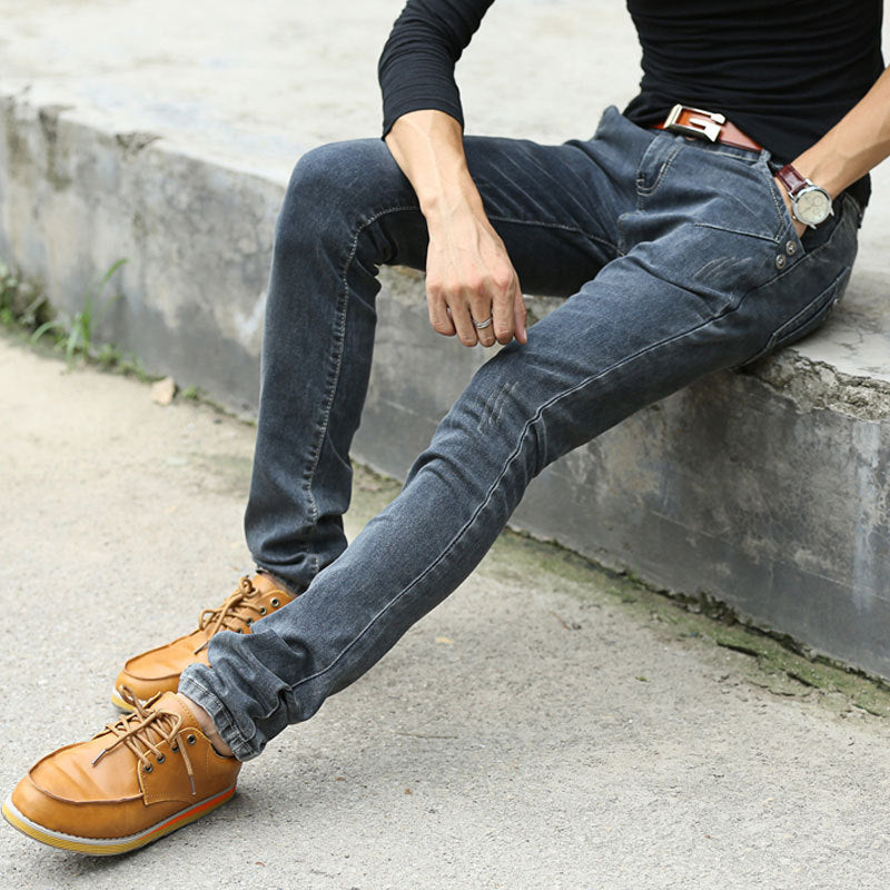 Vintage Men Slim Fit Jeans - Satin & Sox