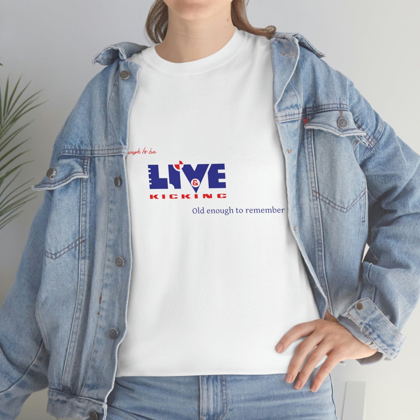 Live and Kicking Unisex Heavy Cotton Tee - Satin & Sox