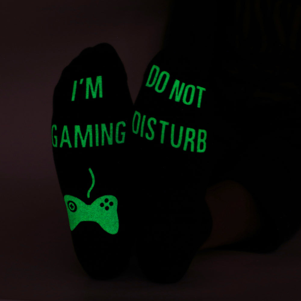 DO NOT DISTURB Men's Gaming Socks - Satin & Sox