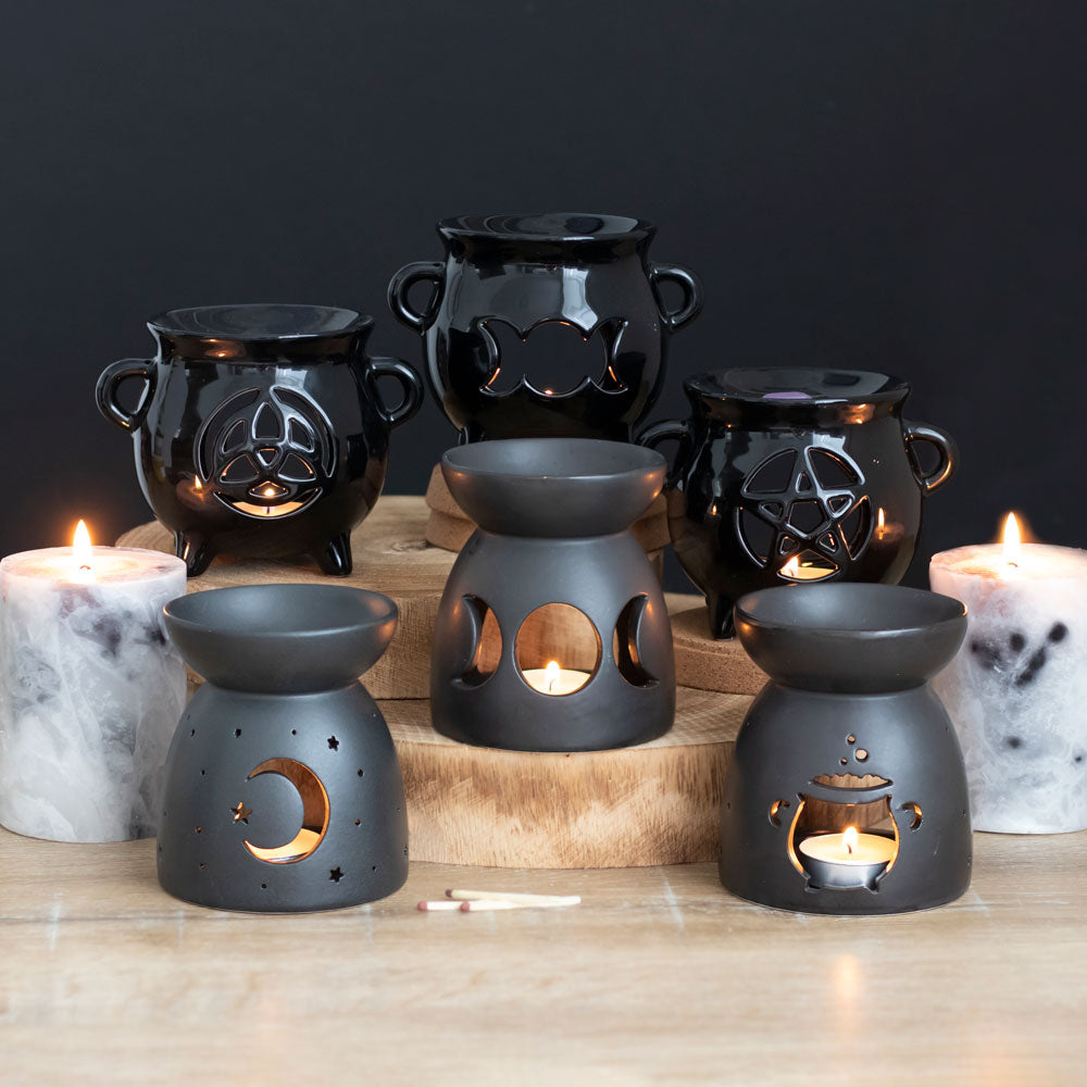 Cauldron Oil Burner - Satin & Sox