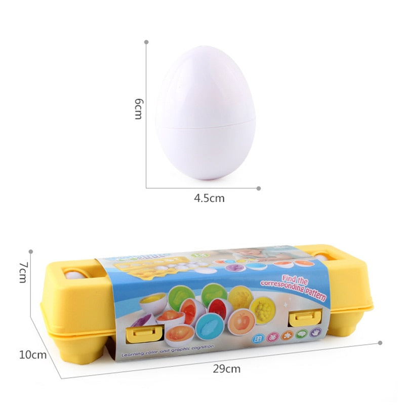 Montessori Egg Puzzle Shape Sorter - Satin & Sox