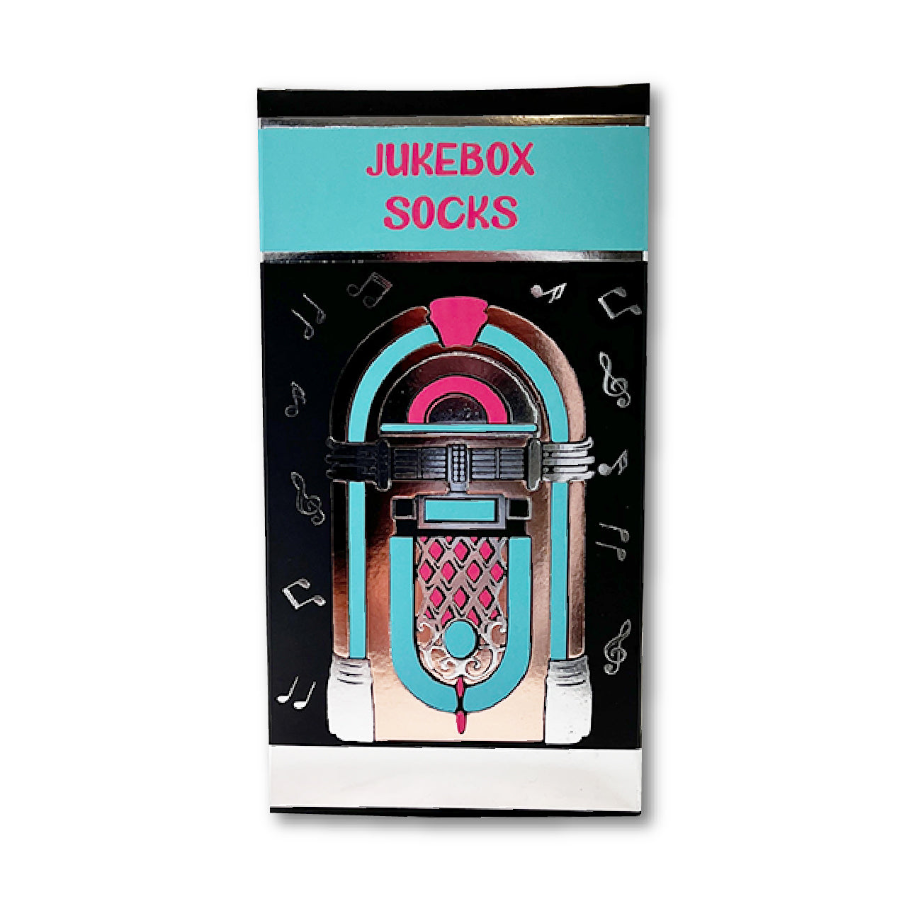 Urban Eccentrics Retro Juke Box Socks 4 pack - Satin & Sox