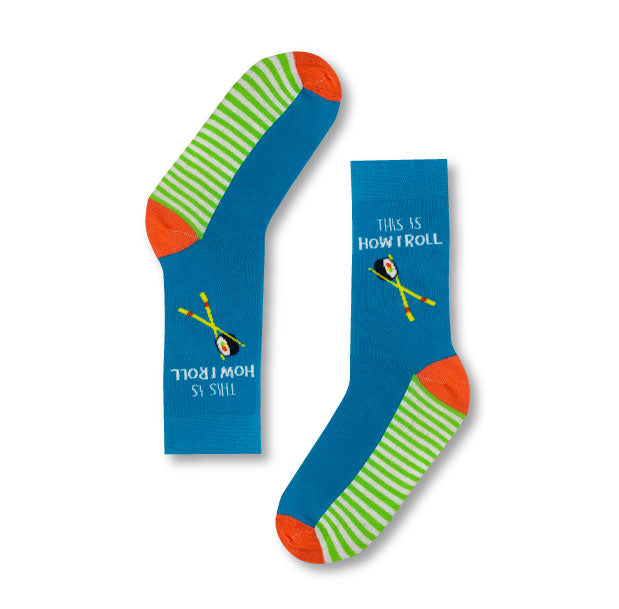 Urban Eccentrics This is how I roll Novelty Unisex Sushi Socks - Satin & Sox