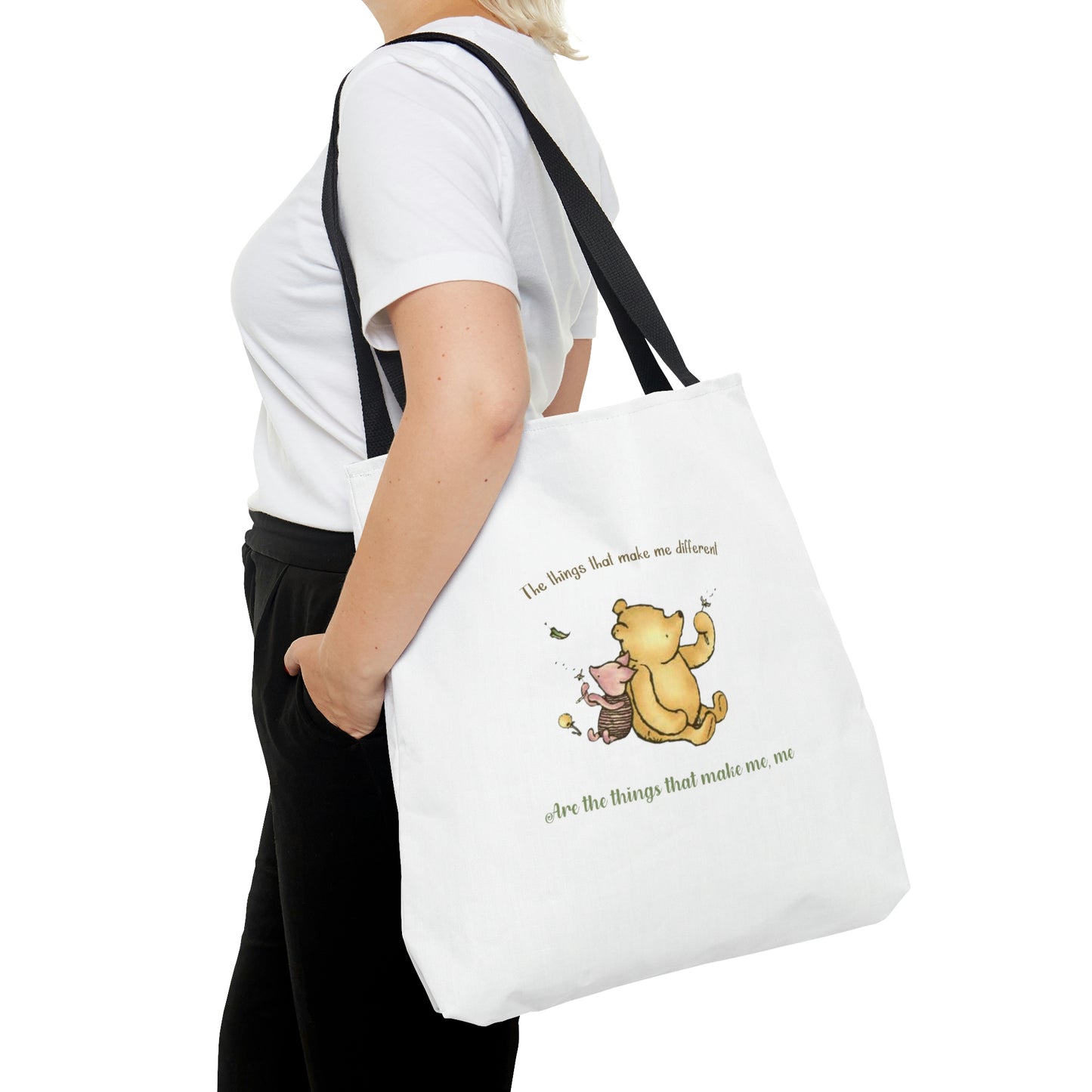 Winnie and Piglet Shopping Bag - Satin & Sox