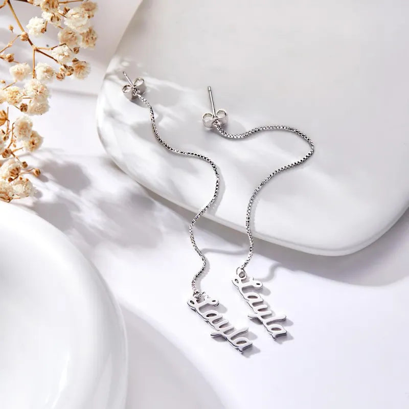 Promise You Personalized Earrings