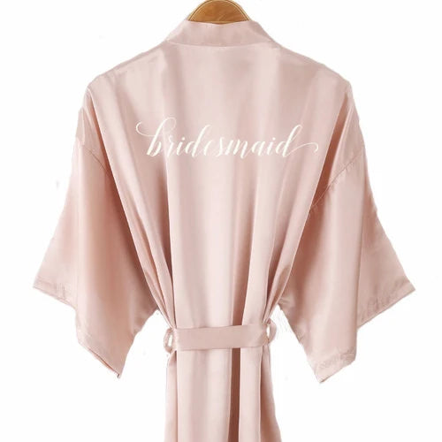 Champagne Bridal Party Robes