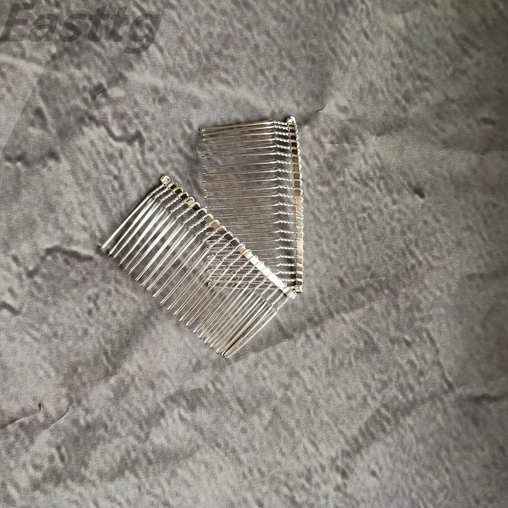 Luxury Bridal Veil With Comb Lace Edge Applique