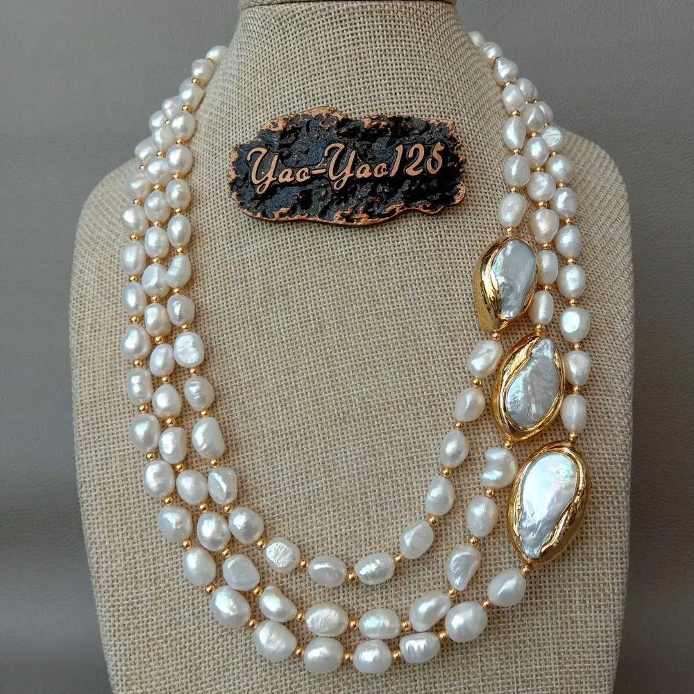 Freshwater Baroque Pearl Necklace