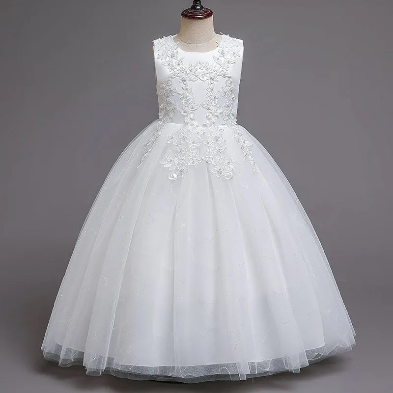 Flower Girl Prom Style Dress