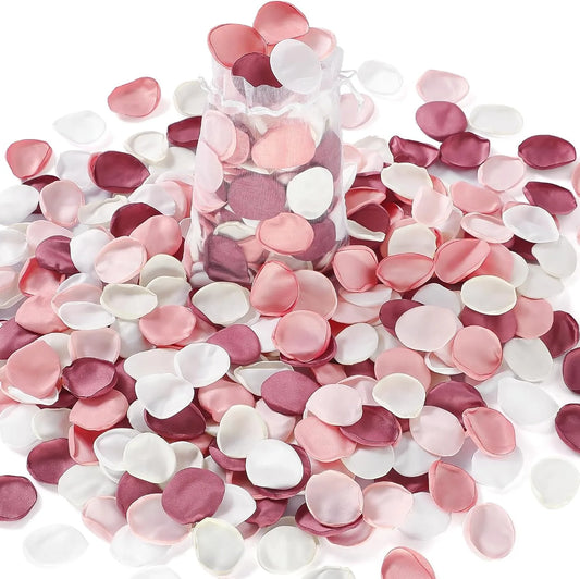 200Pcs Artificial Rose Petals Multi Colours