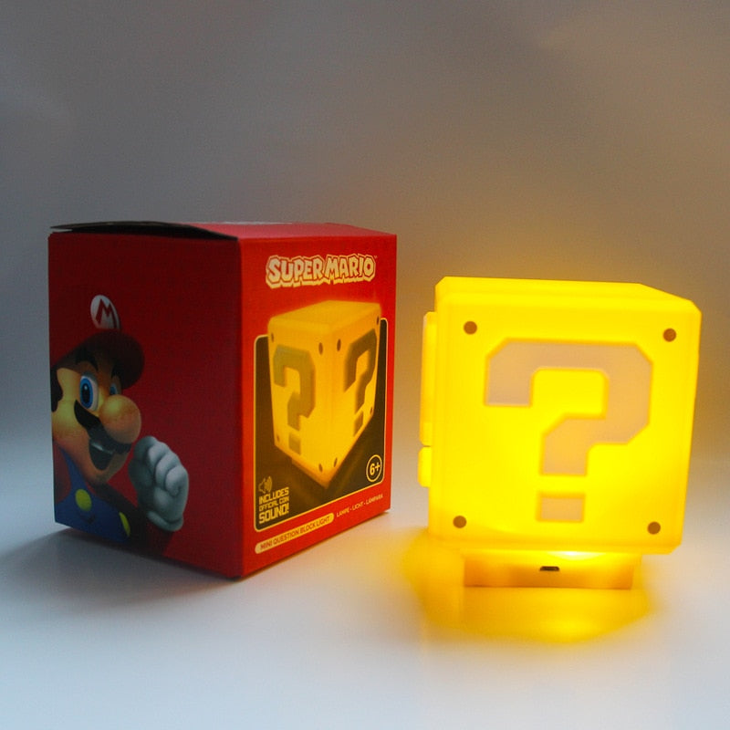 Super Mario Bros Cube Night Light