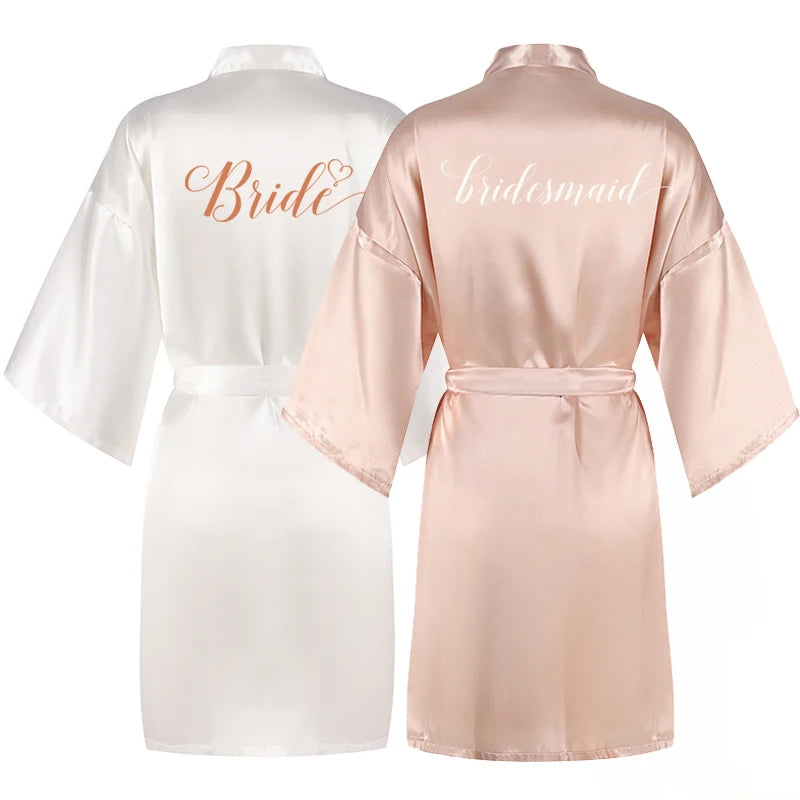 Champagne Bridal Party Robes