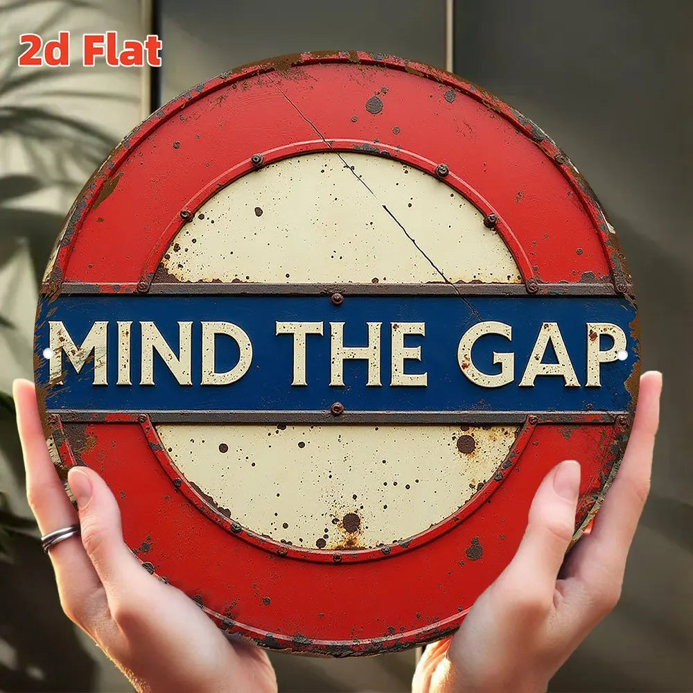 Vintage Style London Underground Plaque