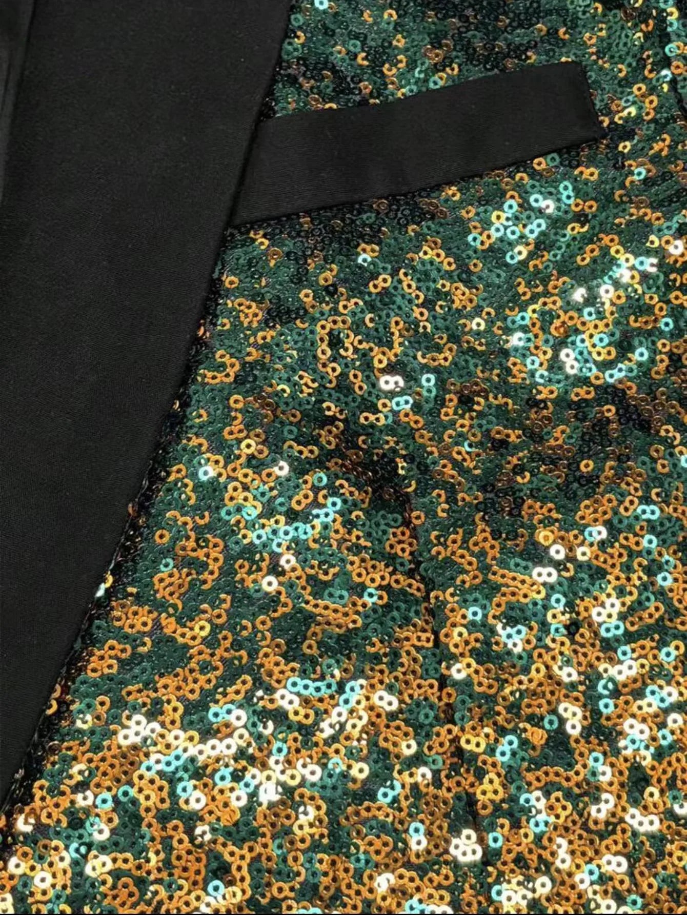 Sequin Tuxedo Jacket for Men -.