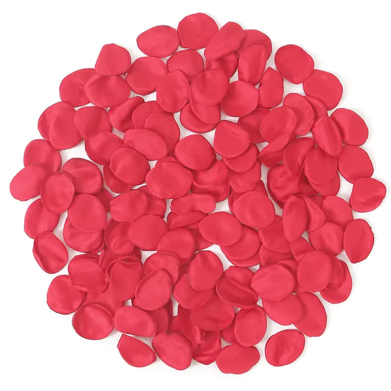 200Pcs Artificial Rose Petals Multi Colours