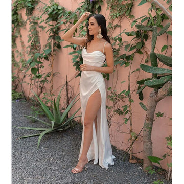 cute sexy dresses Chic Party Dress V Neck Mini Homecoming with Bow ARD2007 and stylish casual graduation prom long dresses Color:Pearl White Primavera Couture 4553 Size