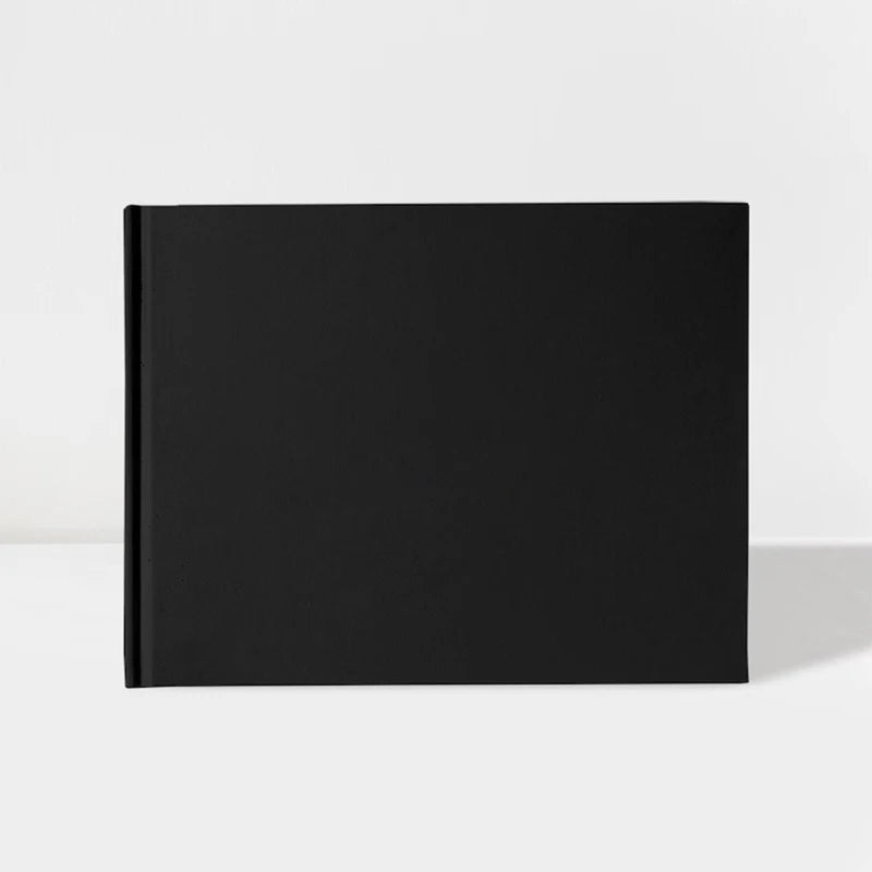 Black Personalized Wedding Guest Book