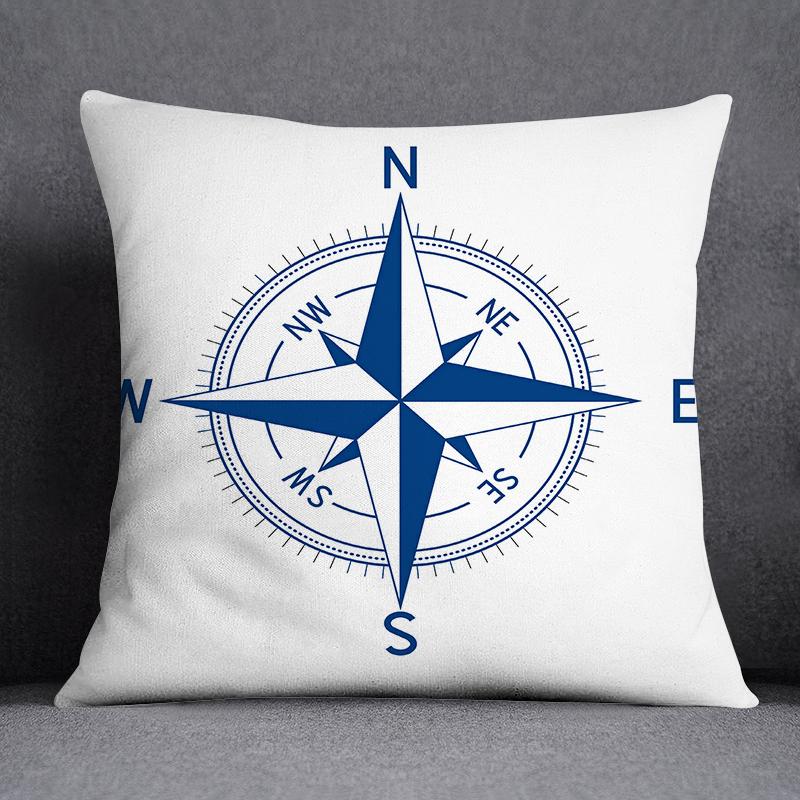 Navy and White Nautical Cushion Covers