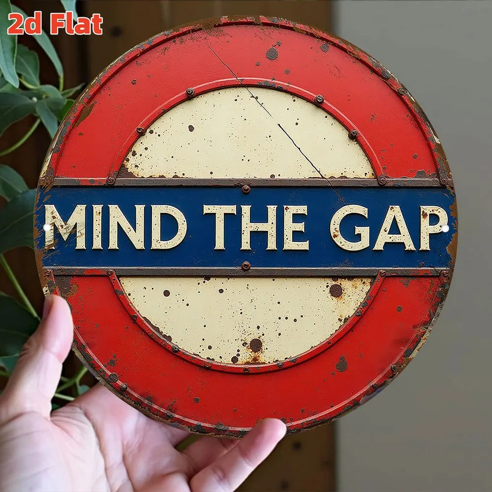 Vintage Style London Underground Plaque
