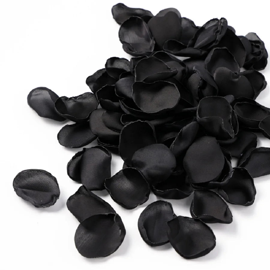 300pcs Ivory Silk Rose Petals