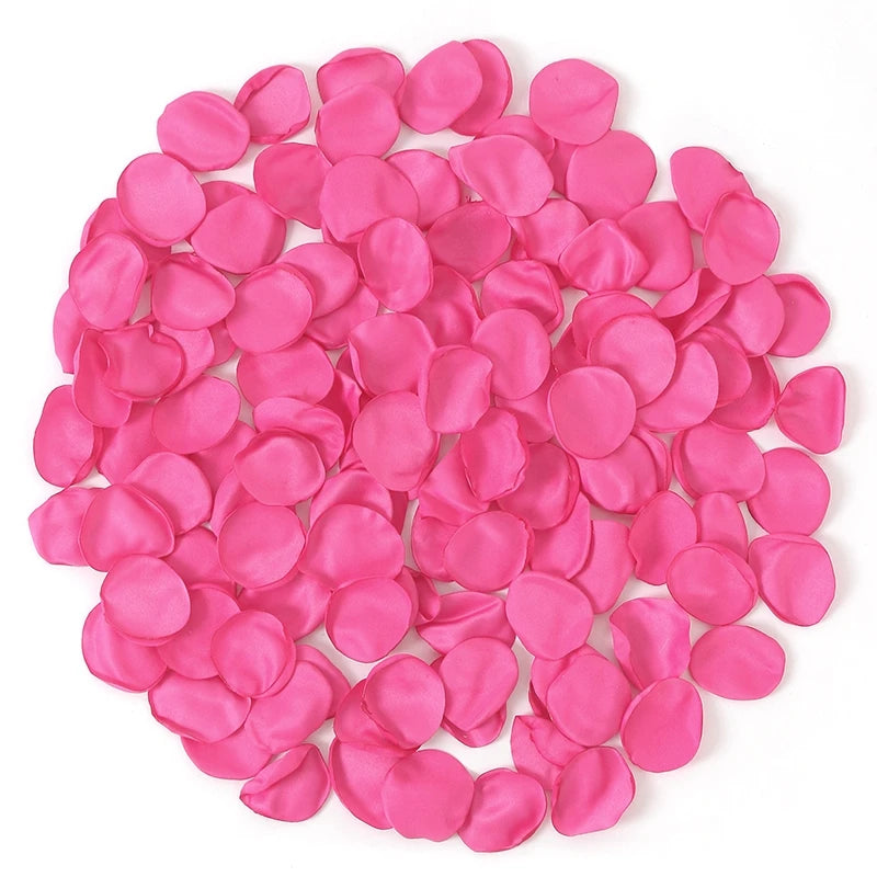 200Pcs Artificial Rose Petals Multi Colours