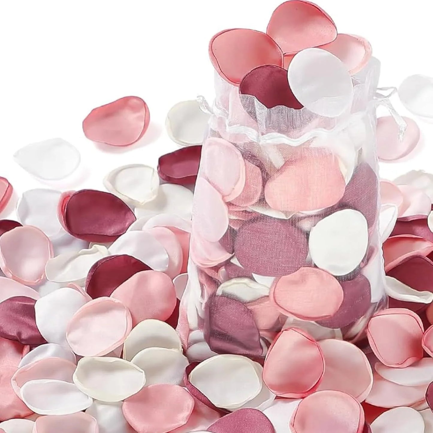 200Pcs Artificial Rose Petals Multi Colours