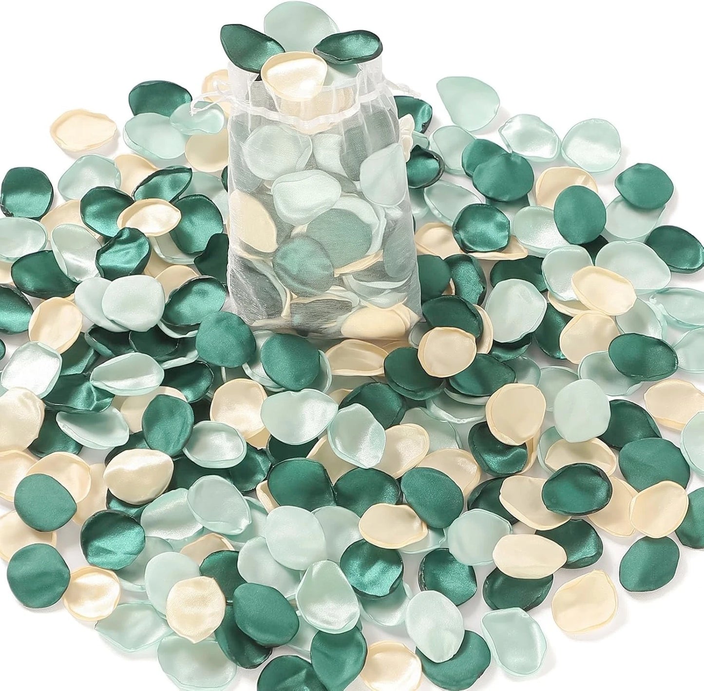 200Pcs Artificial Rose Petals Multi Colours
