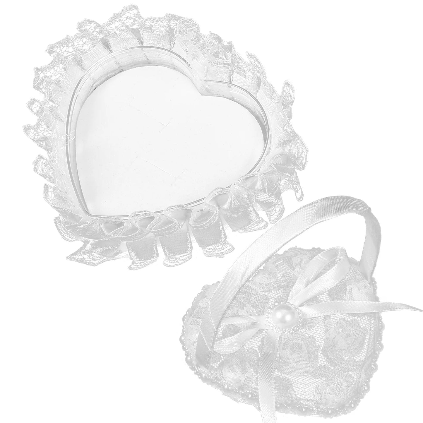 Mini Lace Ring Box With Handle