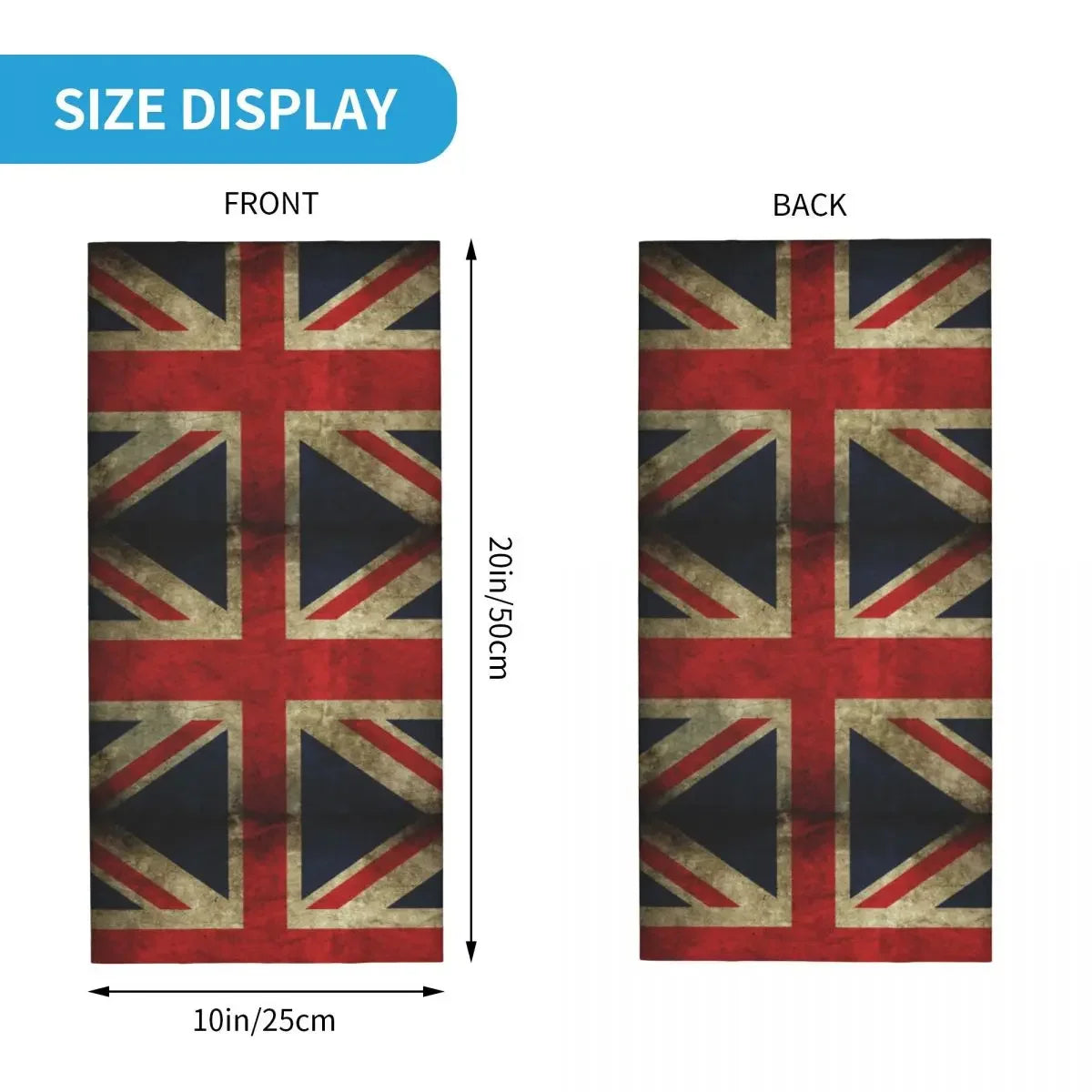 British UK Flag Bandana Neck Cover