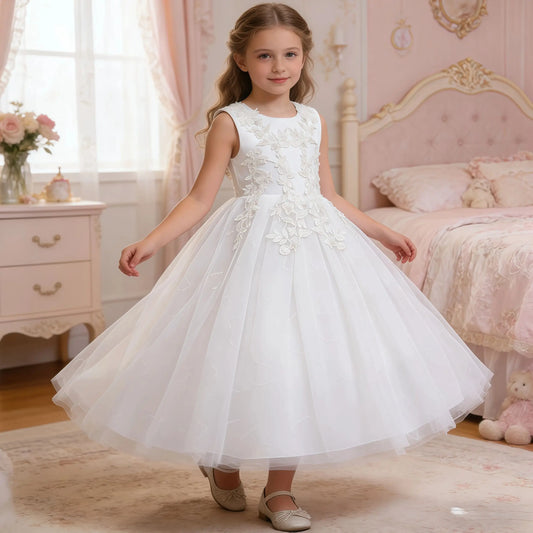 Flower Girl Prom Style Dress