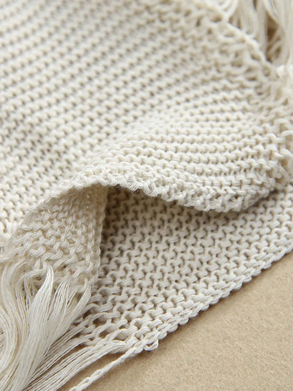 Crochet Tassel Cover Up