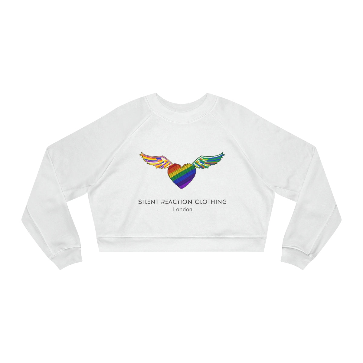 Cropped Angel Pride Sweatshirt