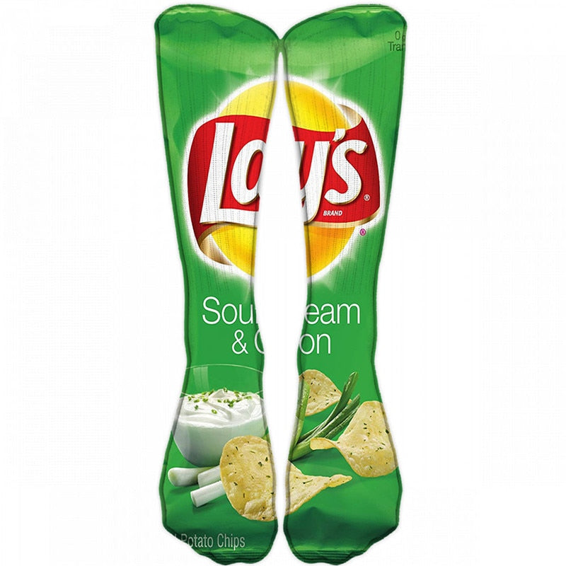 Silly Socks Pringles Doritos