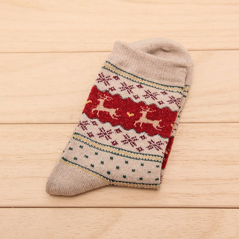 Christmas Traditional Winter Thick Socks