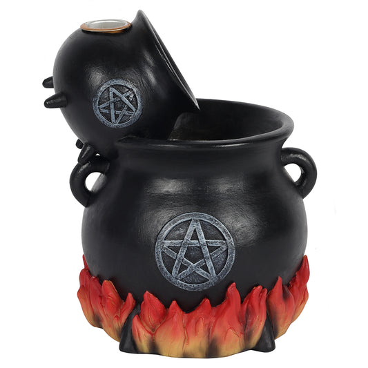 Pouring Cauldron Incense Holder