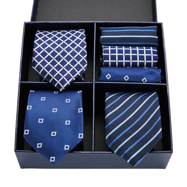 Gaspard - Men's Neck Tie and Hanky Gift Box