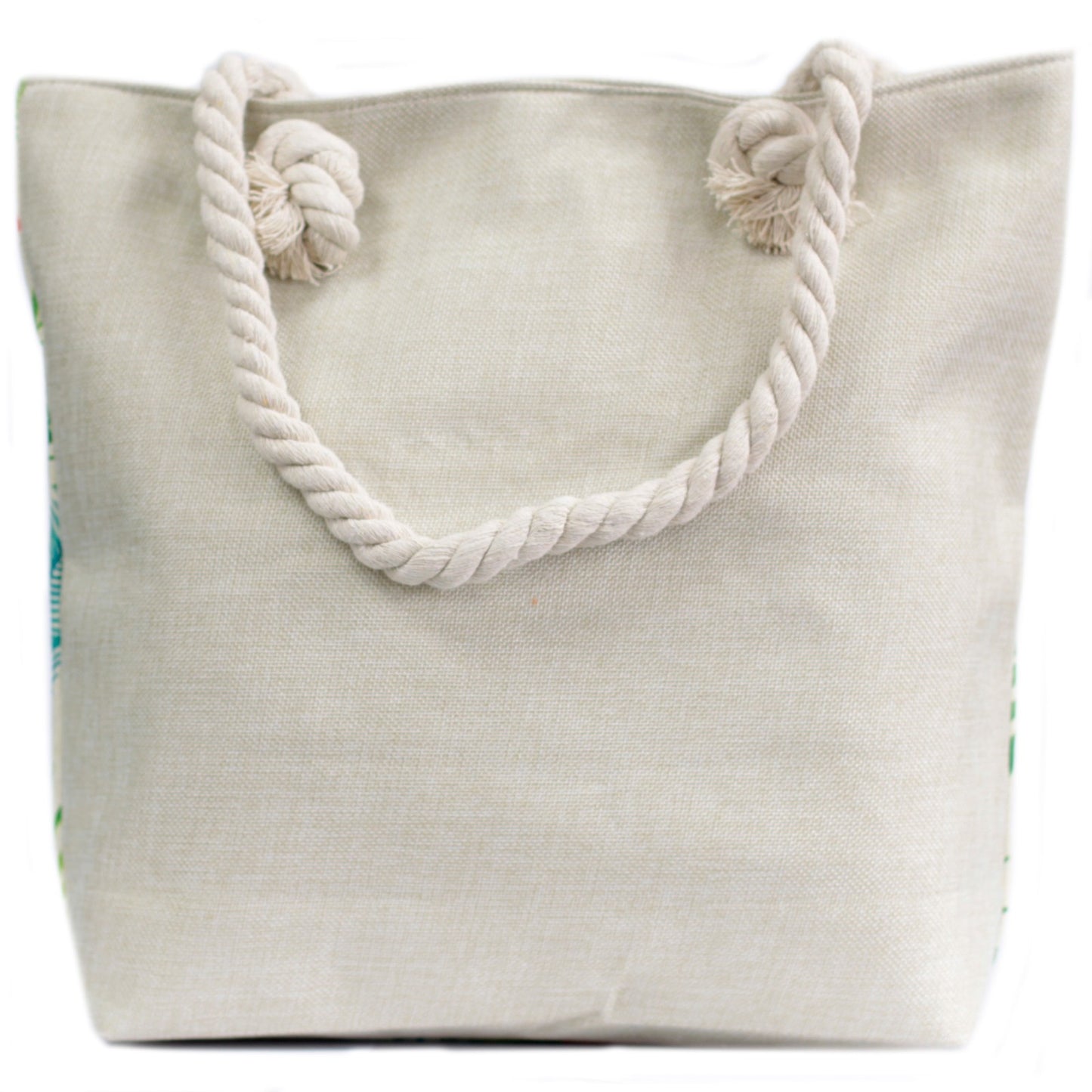 Tropical Toucan Cotton Rope Shopping Bag